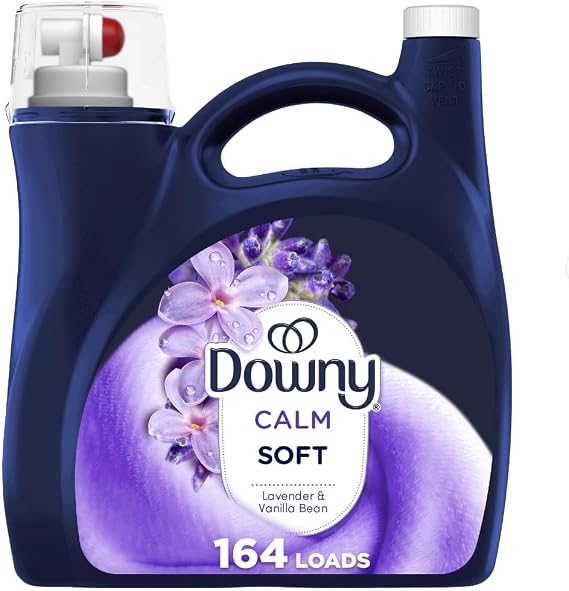 Downys Ultra Soft Calm Fabric Softener, Lavender and Vanilla Bean, 164 Load