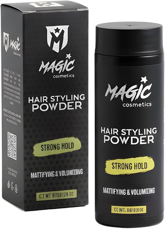 Magic Cosmetics Saç Şekillendirici Toz Wax 20gr - Şekillendirici Saç Pudrası, Mat Görünüm, Görünmez Doku, Anında Hacım Verici Pudra Wax - Tüm Saç Tipleri İçin, Unisex