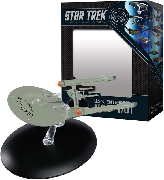 Eaglemoss Star Trek The Official Starships Collection USS Enterprise NCC-1701 Ship Replica