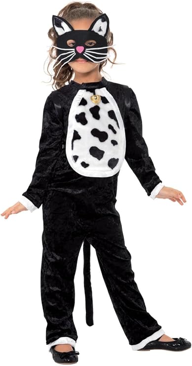 Smiffys Girls' Cat Costume