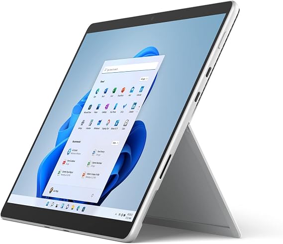 Microsoft Surface Pro 8 13" Tablet Intel Core i5-1135G7 16GB RAM 256GB SSD Platinum - 11th Gen i5-1135G7 Quad-core - 2880 x 1920 PixelSense Flow Display - Up to 120 Hz Refresh Rate - Windows 11 H