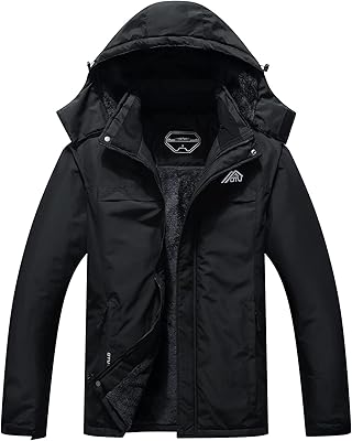 OTU Womens Waterproof Ski Jacket Snowboarding Windbreaker Warm Winter Hooded Mountain Snow Coat