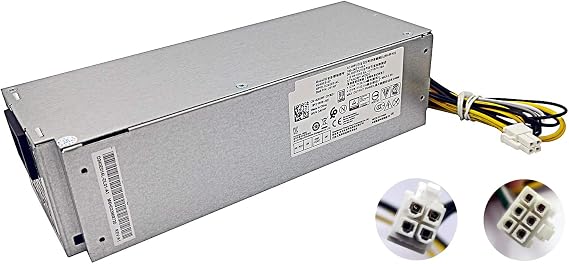 New 240W Power Supply for Dell Optiplex 3050 5050 7050 Mini Tower L240ES-00 H240ES-02 HU240AS-02 H240NM-00 H240NM-02 HU240AS-00 P/N:J61WF DK87P F484X DW3M7 HT04K