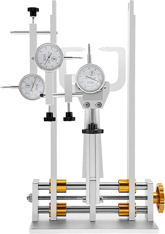 Wheel Truing Stand,Bicycle Wheel Tire Rims Bike Repair Tool,Professional Bicycle Wheel Repair Truing Bearing Stand w/ 3 Guages,Wheel Maintenance Repair Alignment Balance for Bicycles