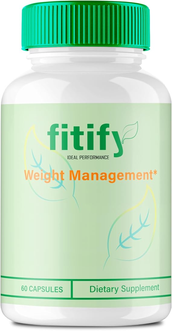 Fitify Capsules, Official Fitify Advanced Formula Supplement Pills Support Energy Overall Health and Your Fitness Journey, All Natural Fiti Fy Capsulas Premium Formula Reviews (60 Capsules)