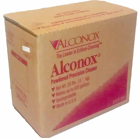 Alconox 1125 Powdered Precision Cleaner, 25lbs Box