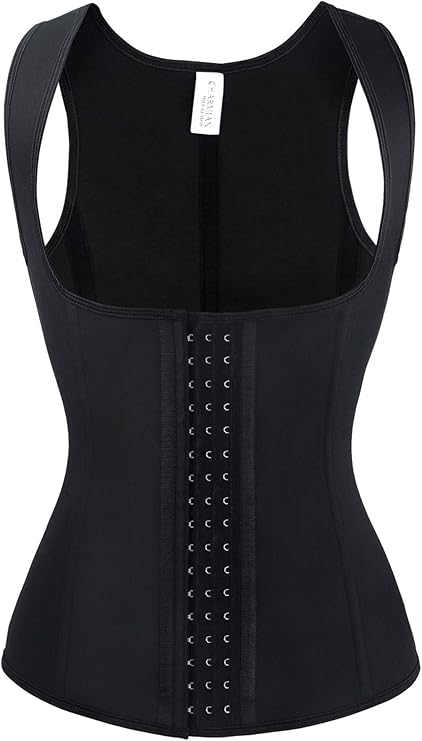 Charmian Women's Latex Underbust Waist Trainer Steel Boned Shapewear Corset