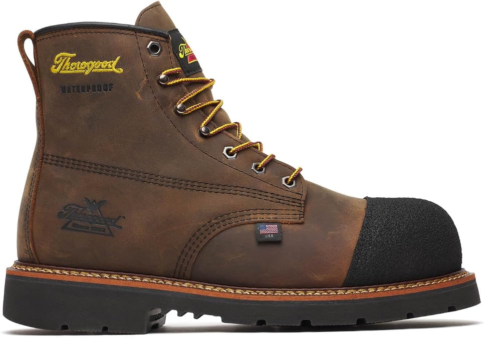 Thorogood Hammerhead Series 6'' Waterproof Safety Boot for Men - Durable Industrial and Construction Footwear