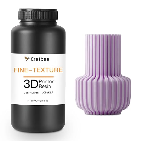 Ultra Smooth Matte 3D Printer Resin, 405nm for Models 1000g