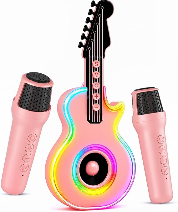 Karaoke Machine for Kids - Mini Toy Microphone for Girls - Gifts for Girl