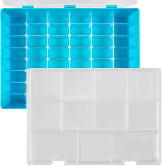 Akedo Ultimate Arcade Warriors Figure Pack Mini Battle Action Character Collector Storage Organizer for Battle Arena/Legendary Attack Toy Figures Box Only, Blue