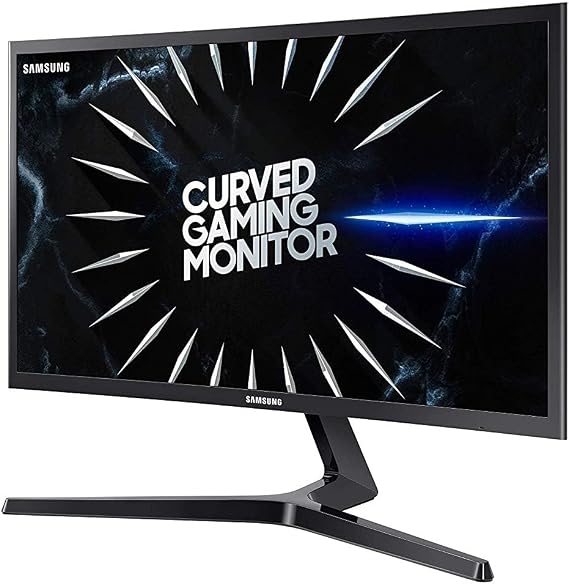 SAMSUNG 24" FHD 1080p CRG5 Curved Gaming Monitor, 144Hz, 4ms, Exclusive Gamer Settings, AMD Radeon FreeSync, Eye Saver Mode, 3000:1 Contrast Ratio, Black