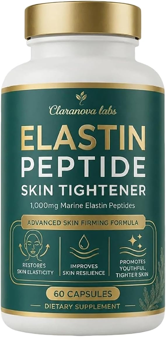 Elastin Peptides Skin Tightening Formula 60 Capsules (1pcs, 1)