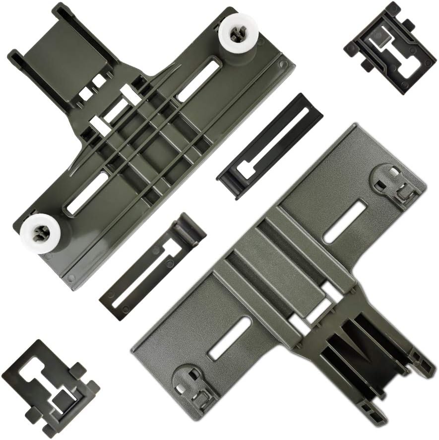 6 Pcs W103503752pc W101958392pc W101958402pc UPGRADED Dishwasher Top Rack Adjuster Fit for Whirlpool Kitchenaid Kenmore Replaces AP5957560 W10712395 W10250159 3516330 W10712395VP