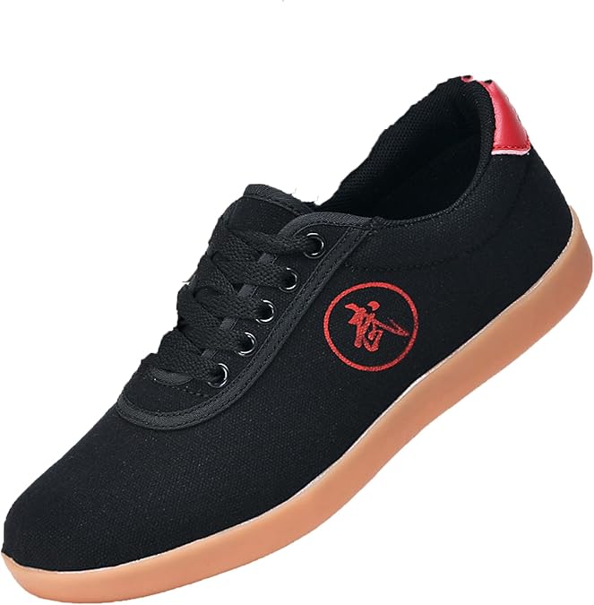 Canvas Women Tai Chi Kung Fu Martial Arts Shoes Sneakers for Women Men Chinese Wu Shu Trainer Shoes Karate Taekwondo Sneakers Boxing Tai Ji Kong Fu Sport Shoes