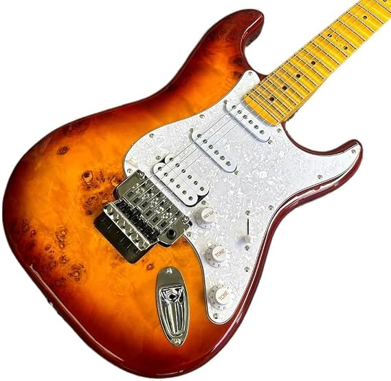 Custom Body Chrome Tremolo Electric Guitar -, Professional and Personalized Guitarra Electrica
