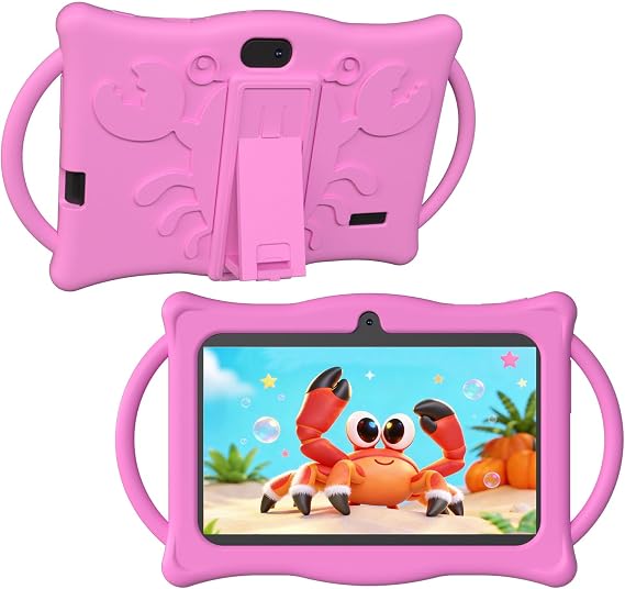 Aheadlink Q8PROK Kids Tablet Android 14 Tablet 7 Inch Pink