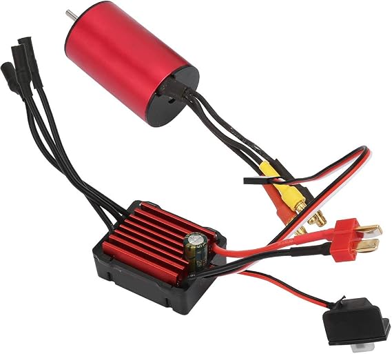 SURPASS 4000KV 2440 Motor & KS35A Brushless ESC Combo Set for RC Model Cars with High Efficiency