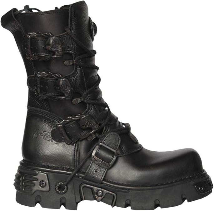 New Rock mens Combat Boots