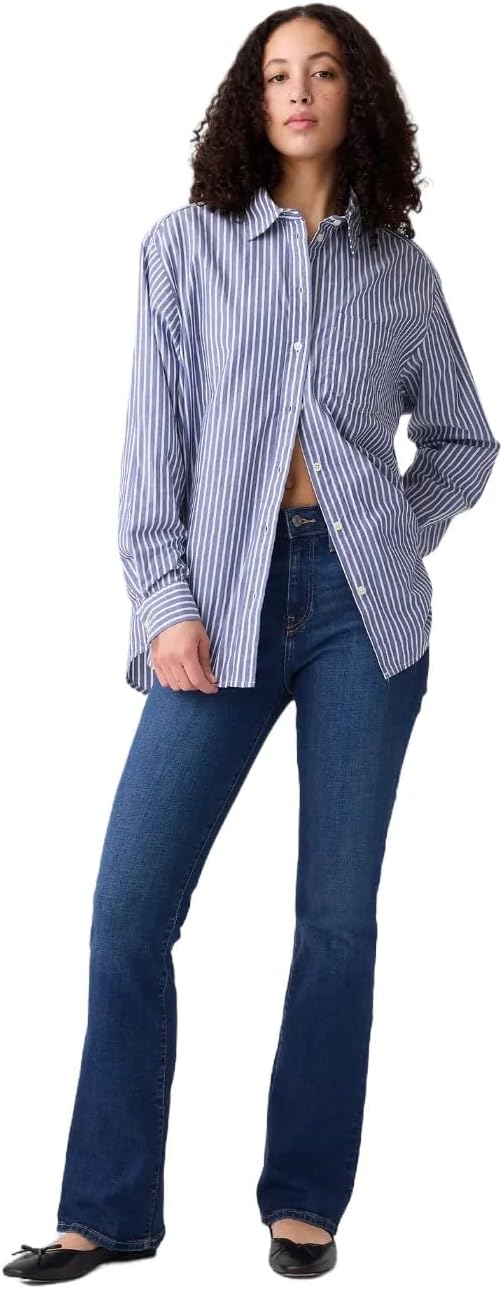 GAP Womens Baby Boot Cut Denim Jeans