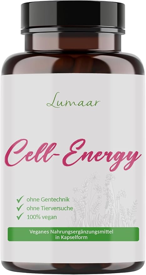 Cell-Energy Capsules with Resveratrol + Carnosine + Q10 + Biotin + OPC + Zinc etc