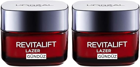 L'ORÉAL PARIS Revitalift Laser X3 Intensive Anti-Aging Day Care Cream 50 ml (2 packs)
