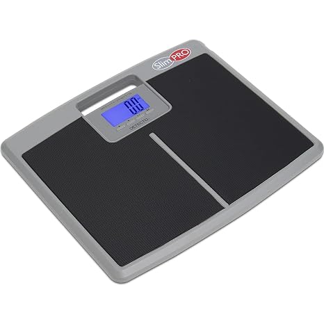 Detecto SlimPro Portable Electronic Home Bath Weigh Scale