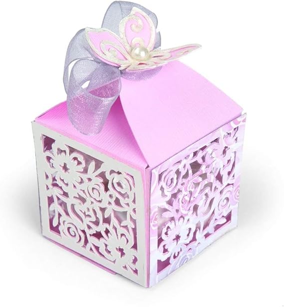 Sizzix DTutera Thinlits Die Favor Box Butterfly