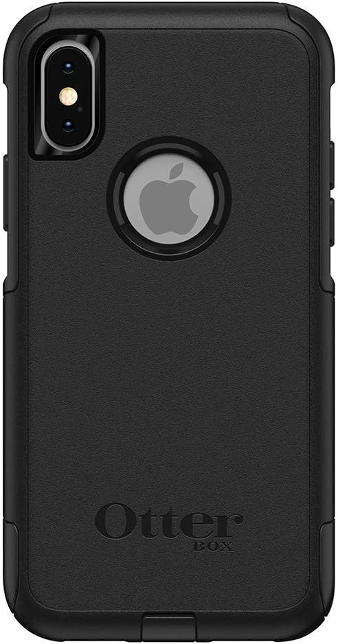 OtterBox iPhone Xs and iPhone X Commuter Series Case - Black, Slim & Tough, Pocket-Friendly, with Port Protection