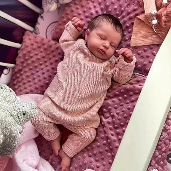 Realistic Baby Dolls Silicone Full Body Girls 19 Inch Reborn Silicone Baby Doll Lifelike Newborn Baby Dolls Real Life Like Babies Doll Handmade