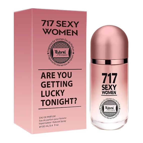 Hybrid & Company Women's 717 Sexy Women Sweet Eau de Parfum 3.4 Fl Oz | Eau de parfum spray with an elegant scent, suitable for daily wear, special occasions, travel, and thoughtful gifting