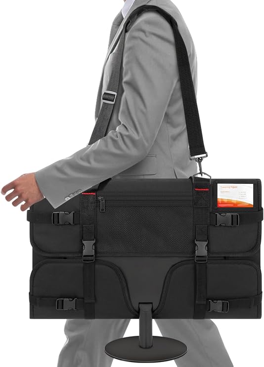 Monitor Carrying Case, Monitor Travel Bag for 24" LCD Screens and Monitors