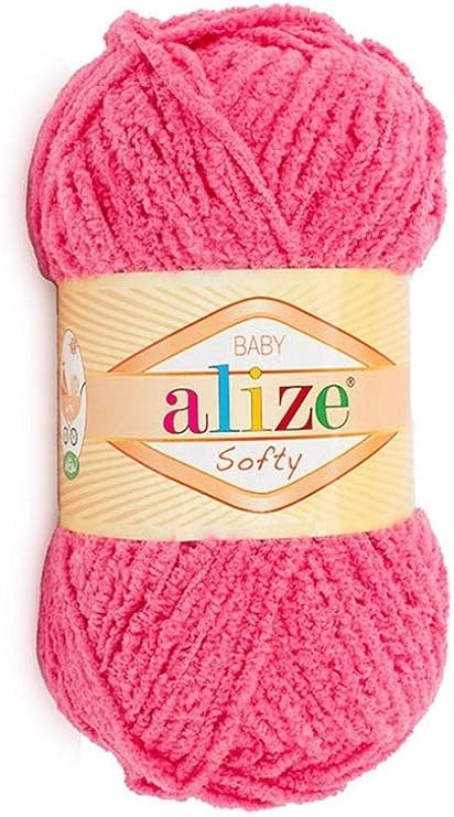 5 skn (5 Balls) Alize Softy, Knitted Yarn. Baby Yarn, alize Baby Yarn, Softy Yarn, Acrylic Yarn. Soft Yarn, Baby clotes, Baby Accessory Yarn, Baby Pattern