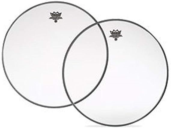 Remo 15" Clear Ambassador Snare Drumhead - No Collar