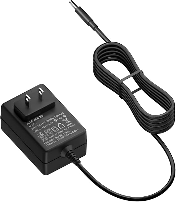 19V Charger for Booster PAC ES2500 ES5000 ESP5500 ES6000 J850 J900 J1000 ESA217 ESA22 Fit for Booster Auto Truck/Motor Jump Starter Replacement Adapter Power Supply Power Cord