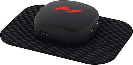 Hyperice Venom Go Compact Portable Heat and Vibration Therapy Device Spot treatment to loosen and soothe muscle soreness Includes 3 pads for up to 20 applications per pad