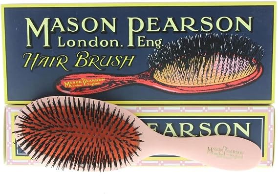 Mason Pearson B3 Pure Bristle Handy Hair Brush - Pink