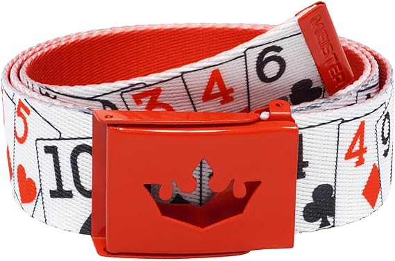 Meister Player Golf Web Belt - Adjustable & Reversible