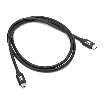 OWC 1,0M Thunderbolt 4 / USB-C Cable - Universal Capability for All Thunderbolt 3, Thunderbolt 4, USB-C, and USB4 Devices