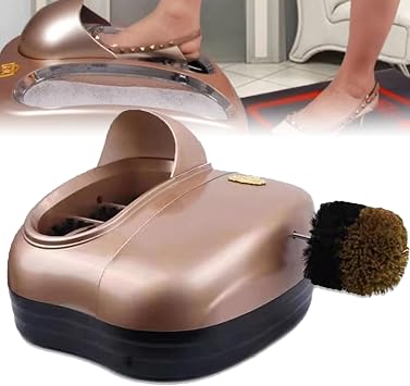 Automatic Brushing Shoe Sole Machine, Shoe Upper And Sole Cleaning Machine, Hotel/Dust Free Workshop Leather Boots Cleaner, Electric Household Boots/Higheels Cleaning Machine