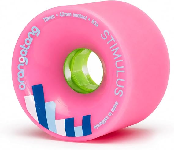 Orangatang Stimulus 70 mm Freeride Longboard Skateboard Wheels (Set of 4)