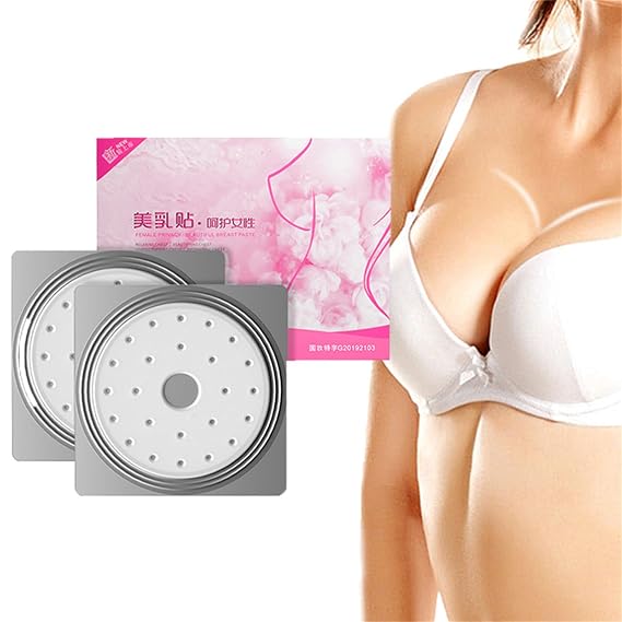 Bustbloom Breast Enhancement Patch Mask Lifter Enlarger Patch, Breast Enhancement Patch, Breast Firming and Lifting Patches, Bust Bloom Breast Enhancement Patch Mask, Skin Tightening for Breasts (1)