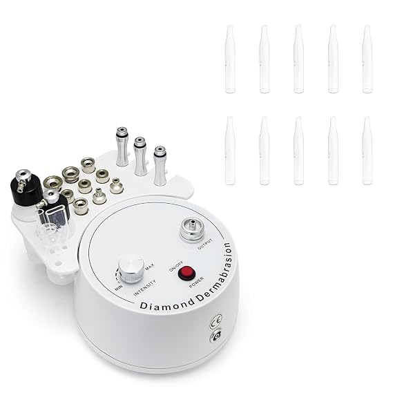Diamond Microdermabrasion Machine & Erect Shape Glass Tube Bundle