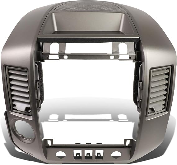 DNA MOTORING Center Dash Audio A/C Finisher Surround Bezel w/Speaker Bezel Compatible with 04-06 Titan / 05-06 Armada Panel Lid 682577S000, ZTL-Y-0146