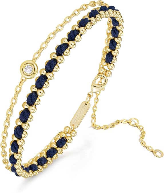 KissYan Layered Stack Bracelet for Women