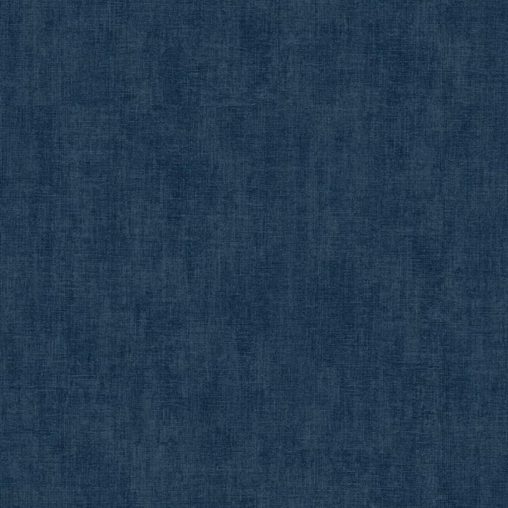 Linen Texture Effect Wallpaper Blue Muriva 173533