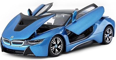 for:BMW I8 Alloy Car Model Die Cast Car 1:24 Collection Gift Non-RC TransportB