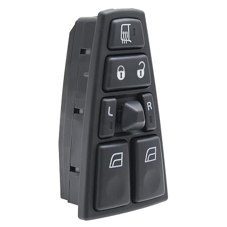 Geloo 20752918 21543897 Power Window Switch Driver Side Control | for Volvo Truck FH12 FM12 FM9 FH FM VNL Power Master Control Switch 20953592 20455317 20452017 21354601 21277587 20568857