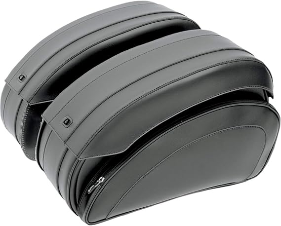 Saddlemen 3501-0717 Cruis'n Deluxe Saddlebag, Black