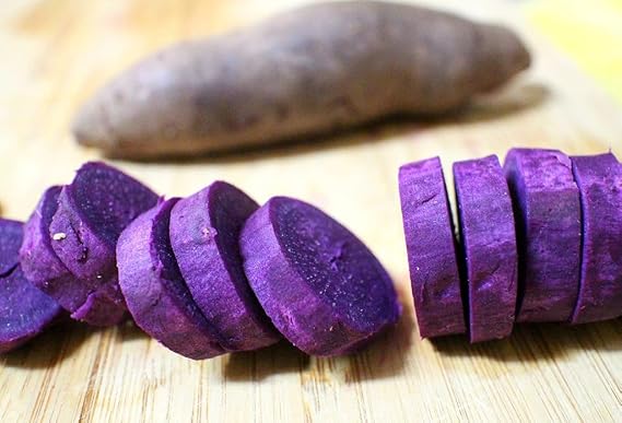 Japanese Purple Sweet Potato (1 LB)Excellent yields and flavor. Stores well.